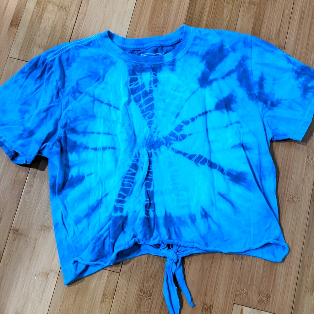 tie dye size small crop top #
